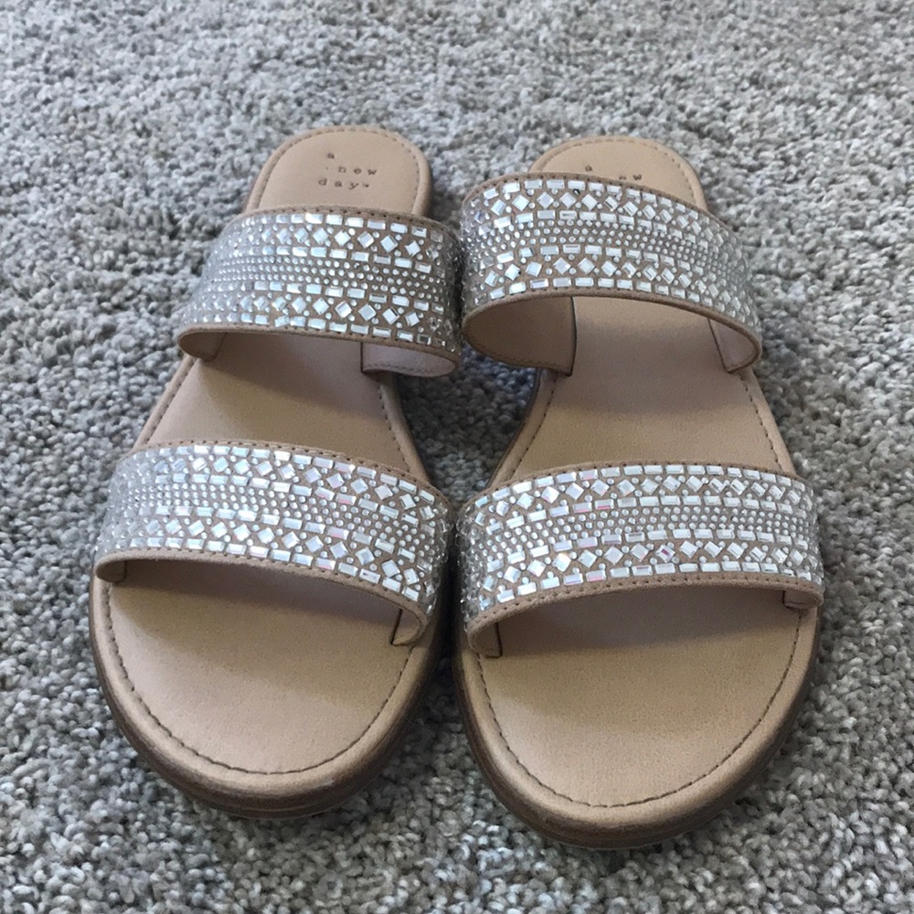 Rhinestone sandals
